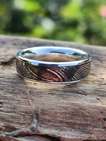 Final payment for damascus steel ring commission