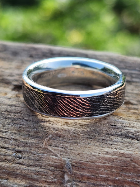Final payment for damascus steel ring commission