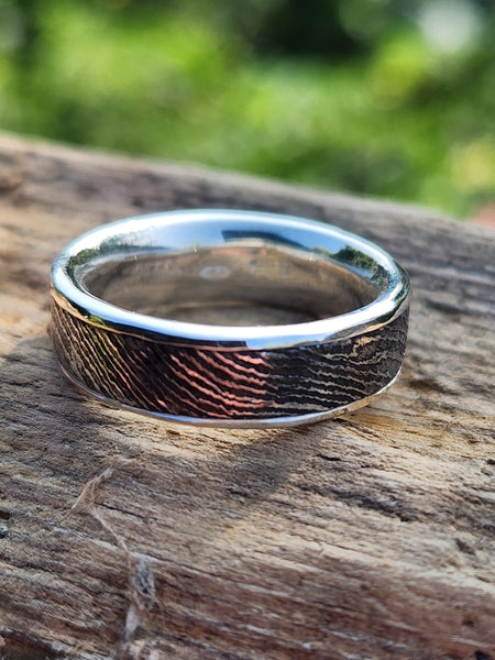 Final payment for damascus steel ring commission