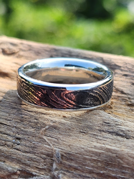 Final payment for damascus steel ring commission