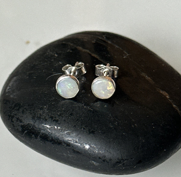 Coober Pedy Sterling Silver Stud Earrings