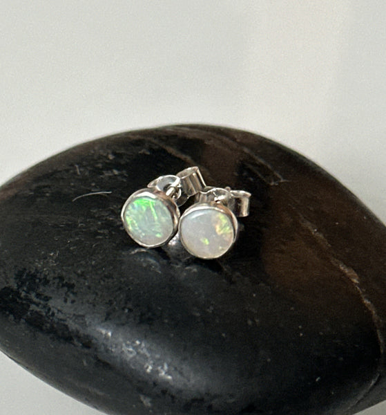 Coober Pedy Sterling Silver Stud Earrings