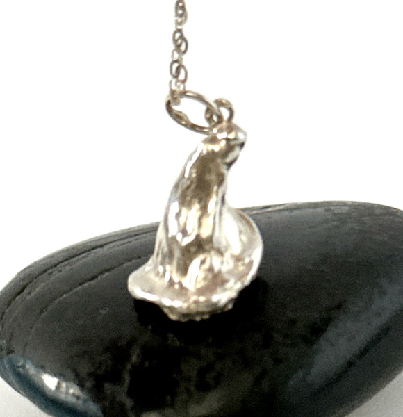 Solid Silver ‘Harry Potters’ Hat Pendant Necklace