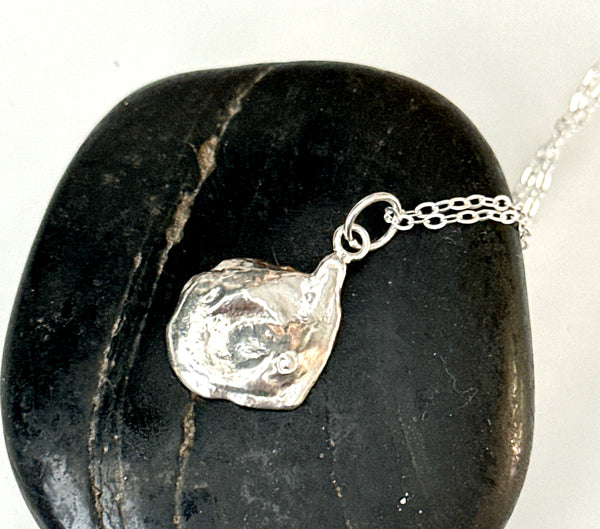 Solid Silver Pendant Necklace