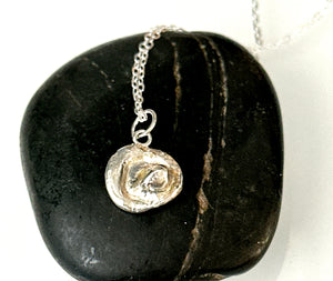 Solid Sterling Silver Pendant Necklace