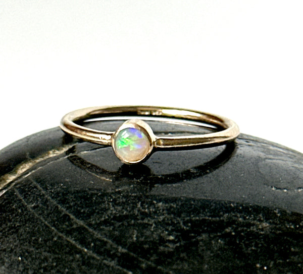 Lightning Ridge Opal 14 carat Gold Filled Ring