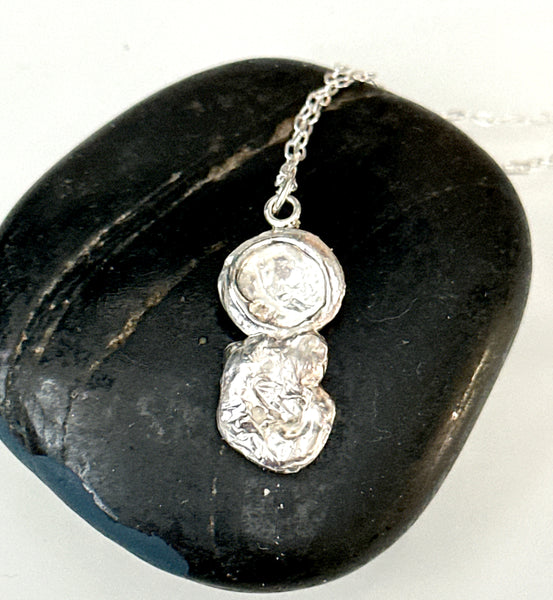 Solid Silver Pendant Necklace