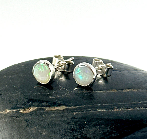 Coober Pedy Sterling Silver Stud Earrings