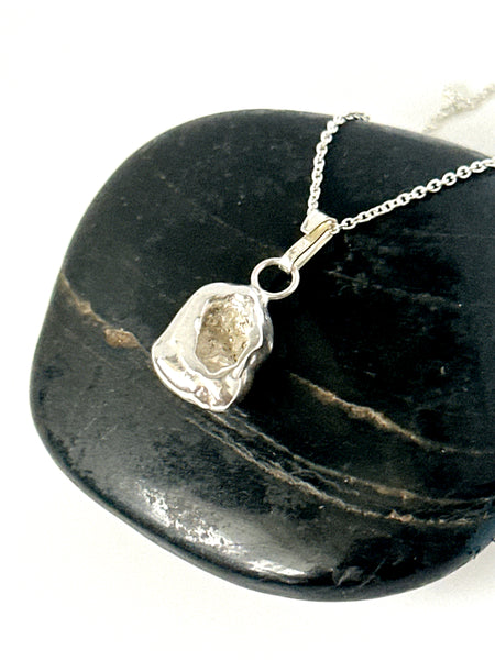 Solid Sterling Silver Pendant Necklace