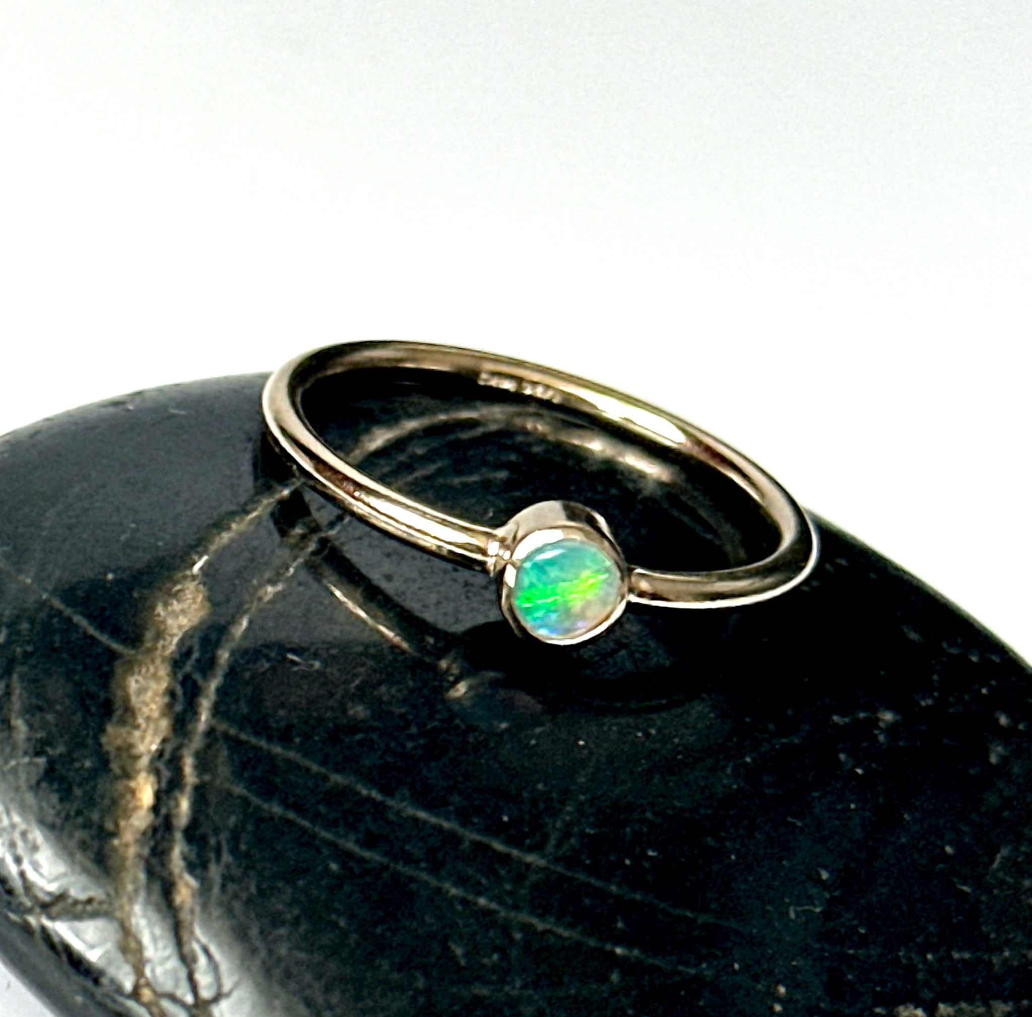 14 ct Gold Filled Crystal Opal Ring