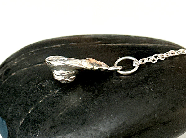 Solid Sterling Silver Pendant Necklace