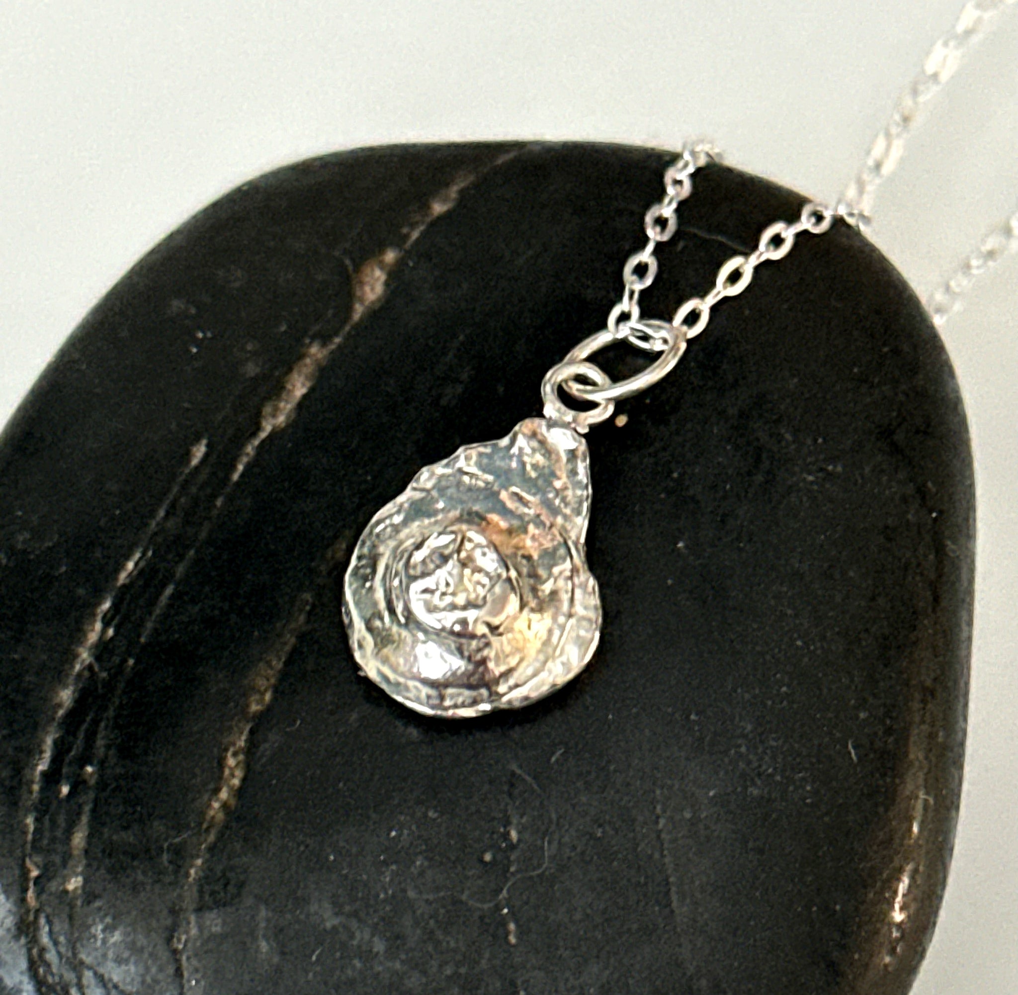 Solid Sterling Silver Pendant Necklace