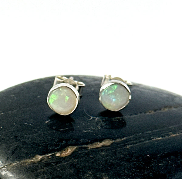 Coober Pedy Sterling Silver Stud Earrings