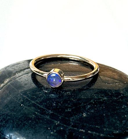 Crystal Opal 14ct Gold Filled Ring