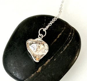 Solid Sterling Silver Pendant Necklace