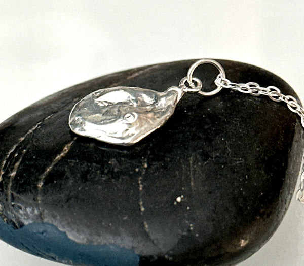 Solid Silver Pendant Necklace