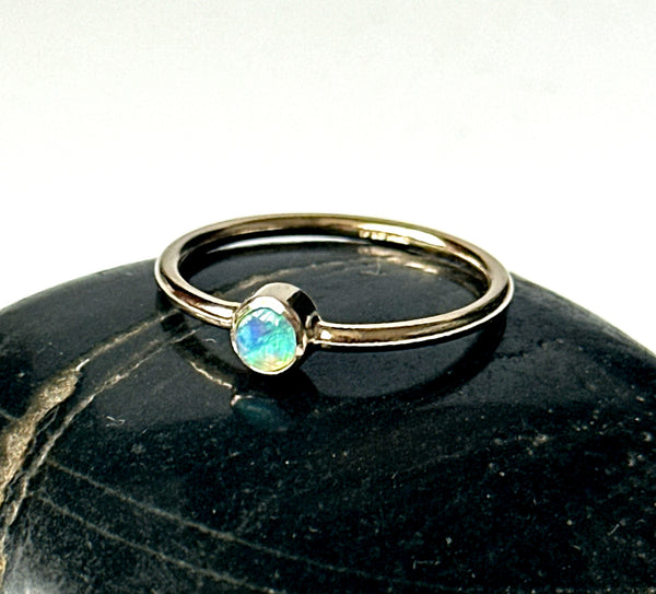 14 ct Gold Filled Crystal Opal Ring