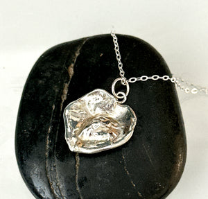 Solid Sterling Silver Pendant Necklace