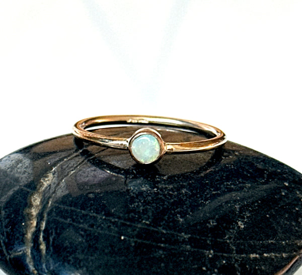 Coober Pedy Opal 14 Carat Gold Filled Ring