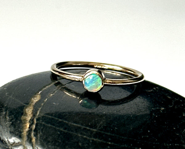 14 ct Gold Filled Crystal Opal Ring