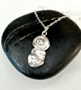 Solid Silver Pendant Necklace