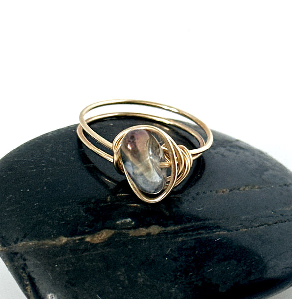 14 ct Gold Filled Quartz Ring