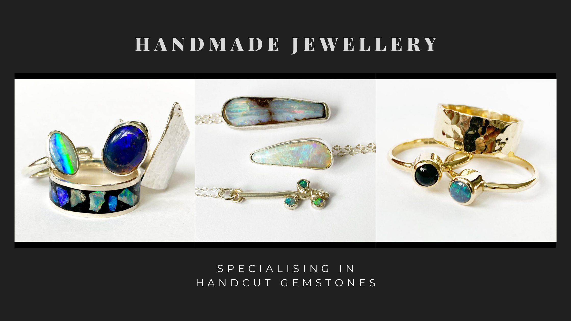 Online Jewellery Shop Handcut Opals Glitter Gem Brighton