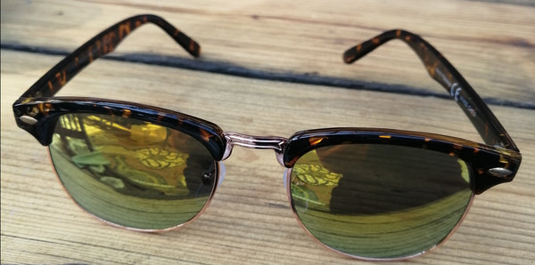 Tortoise Shell Golden Sunglasses - Glitter and Gem Jewellery