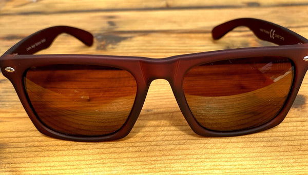 Brown Rubber Sunglasses - Glitter and Gem Jewellery