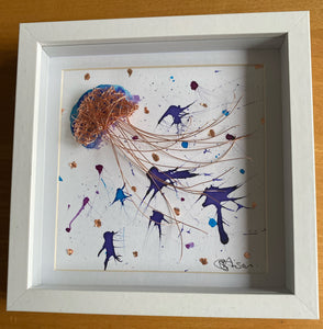 Jellyfish Framed Art