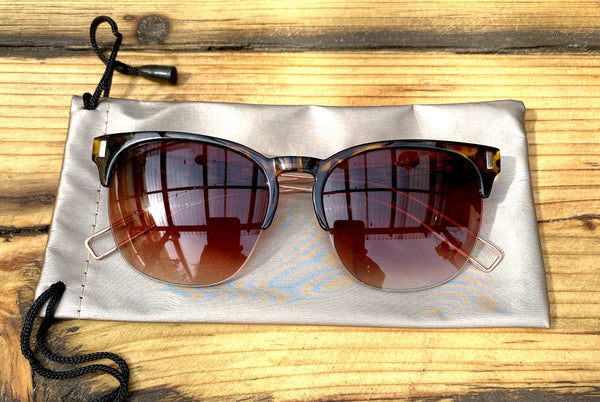 Tortoise Shell & Mirrored Sunglasses - Glitter and Gem Jewellery